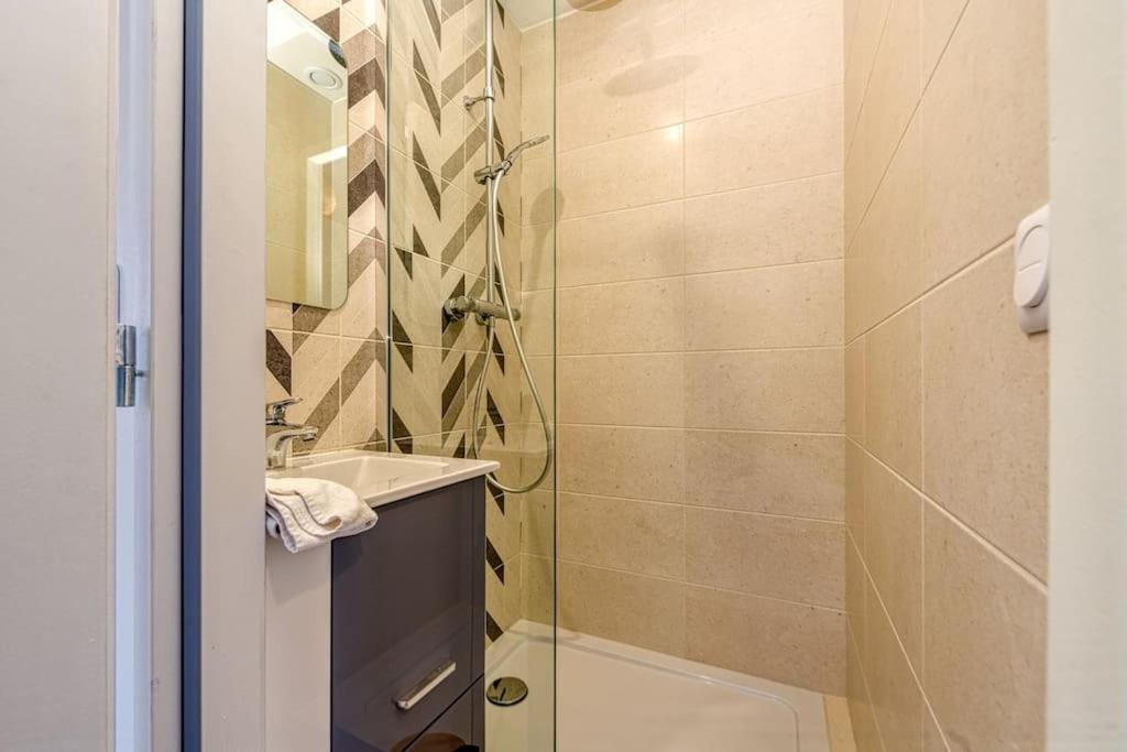 Haut Standing, 4 Ch Dont 2 Sdb Prive, Clim, Fibre Grenoble Extérieur photo