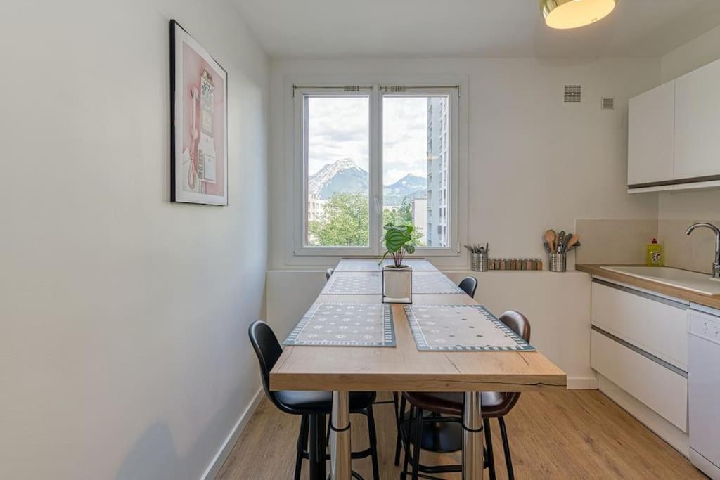 Haut Standing, 4 Ch Dont 2 Sdb Prive, Clim, Fibre Grenoble Extérieur photo
