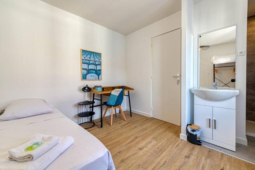 Haut Standing, 4 Ch Dont 2 Sdb Prive, Clim, Fibre Grenoble Extérieur photo