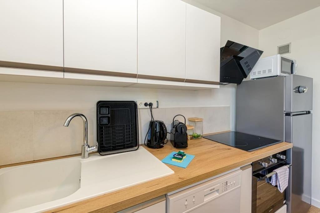 Haut Standing, 4 Ch Dont 2 Sdb Prive, Clim, Fibre Grenoble Extérieur photo