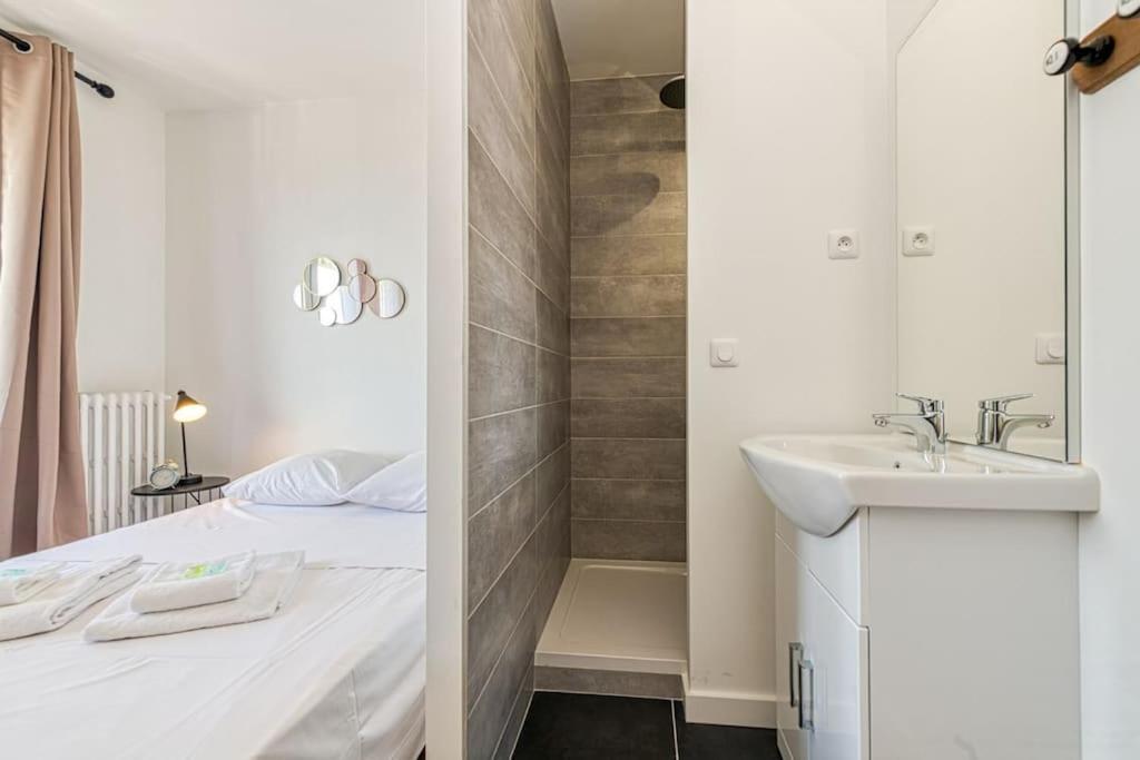 Haut Standing, 4 Ch Dont 2 Sdb Prive, Clim, Fibre Grenoble Extérieur photo