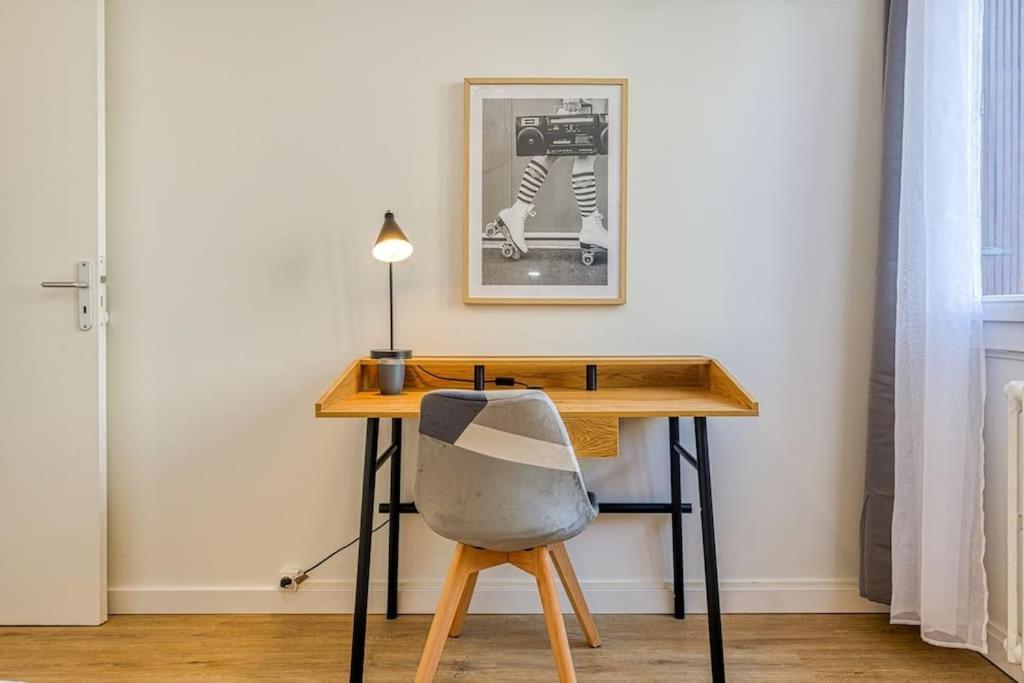 Haut Standing, 4 Ch Dont 2 Sdb Prive, Clim, Fibre Grenoble Extérieur photo